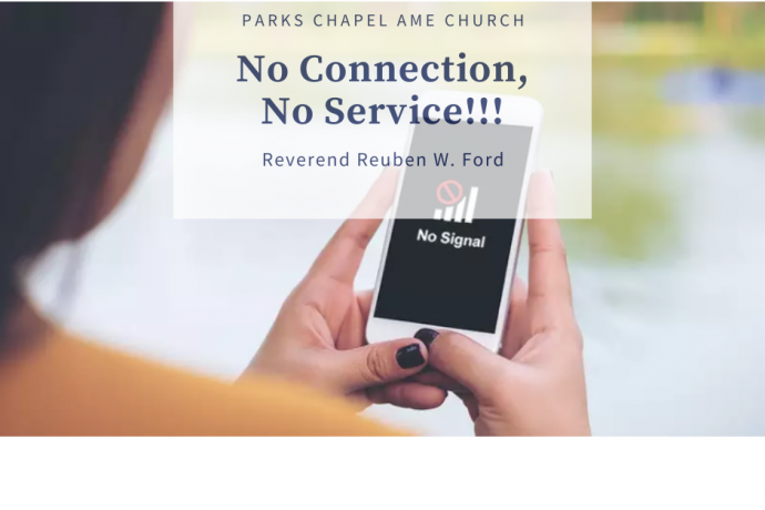 No Connection, No Service!!!