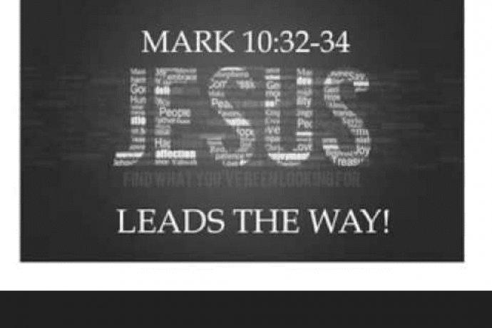 Jesus Leads The Way