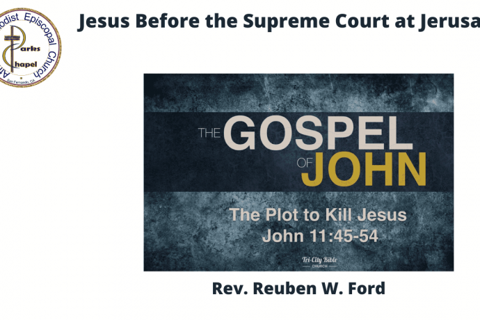 Jesus Before the Supreme Court at Jerusalem