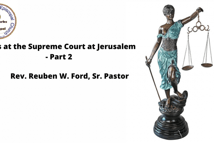 Jesus At The Supreme Court At Jerusalem  - Part 2