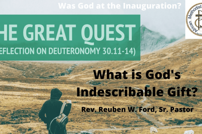 What is God's Inexpressible Gift?