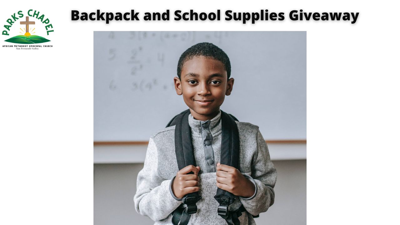 Backpack and School Supplies Giveaway