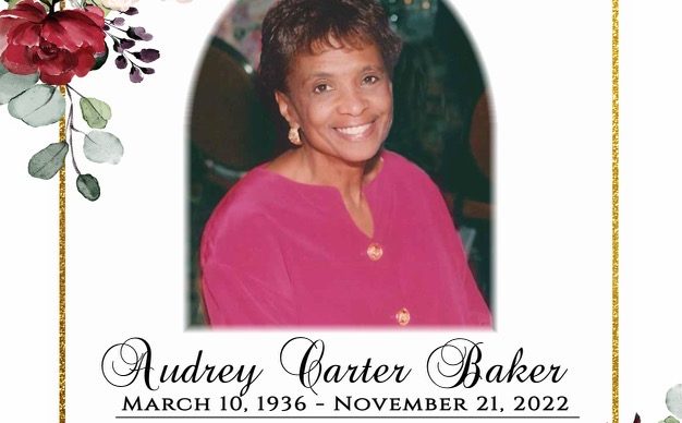 Audrey Carter Baker Cover