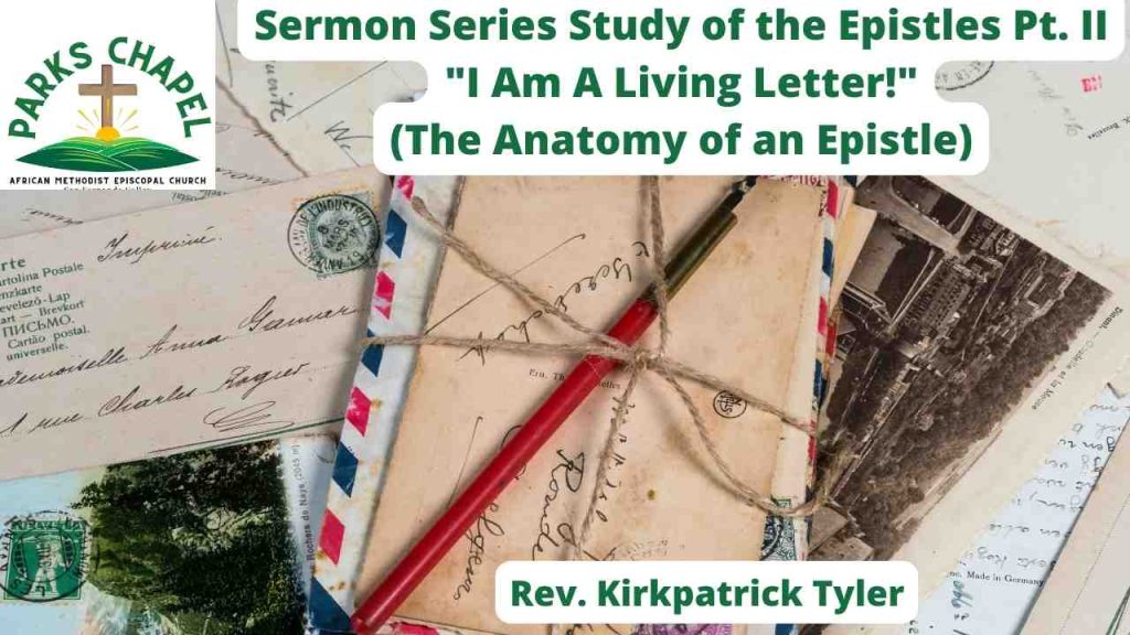 The Epistles Series Part 2