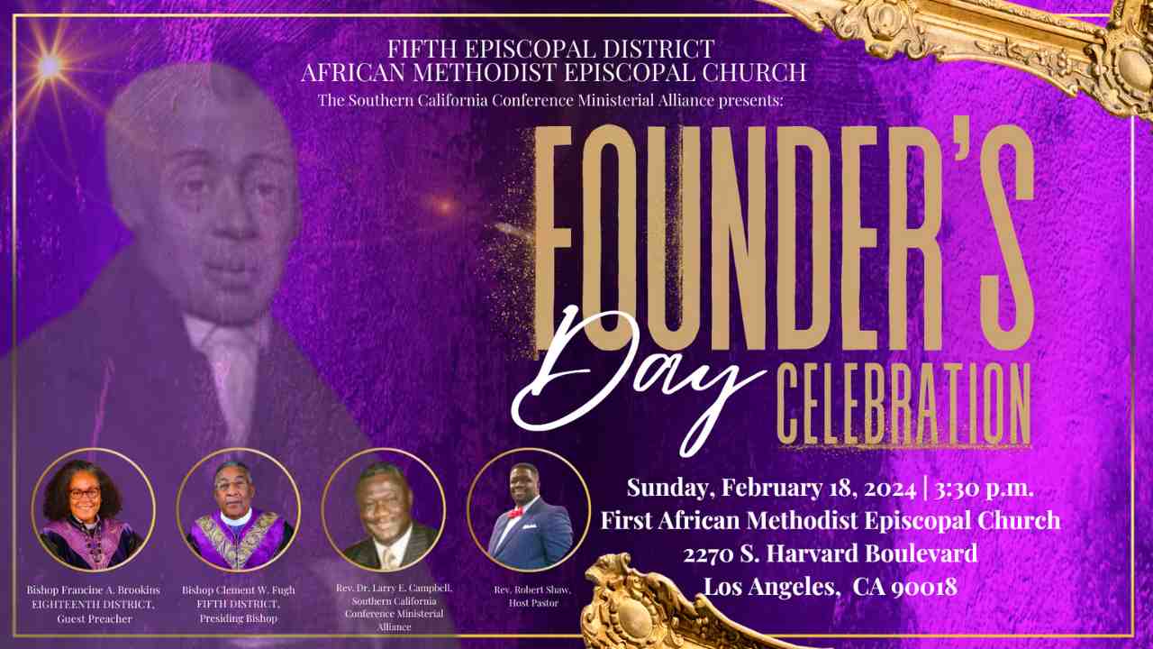 2024 Founder's Day Celebration Parks Chapel AME Church in The San