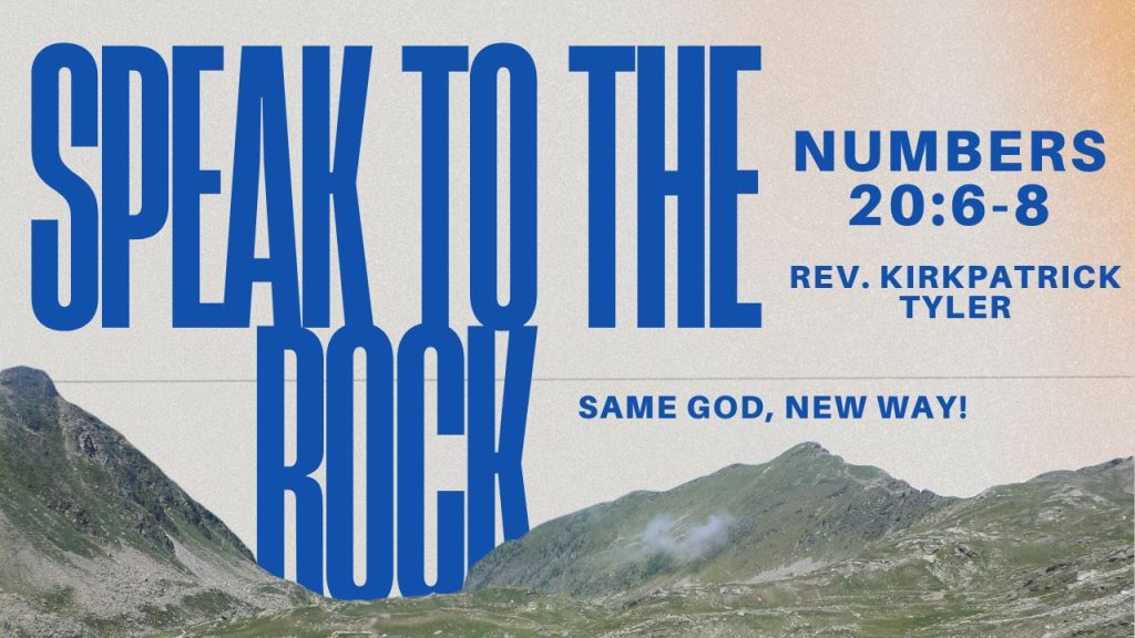 Speak to the Rock Same God New Way